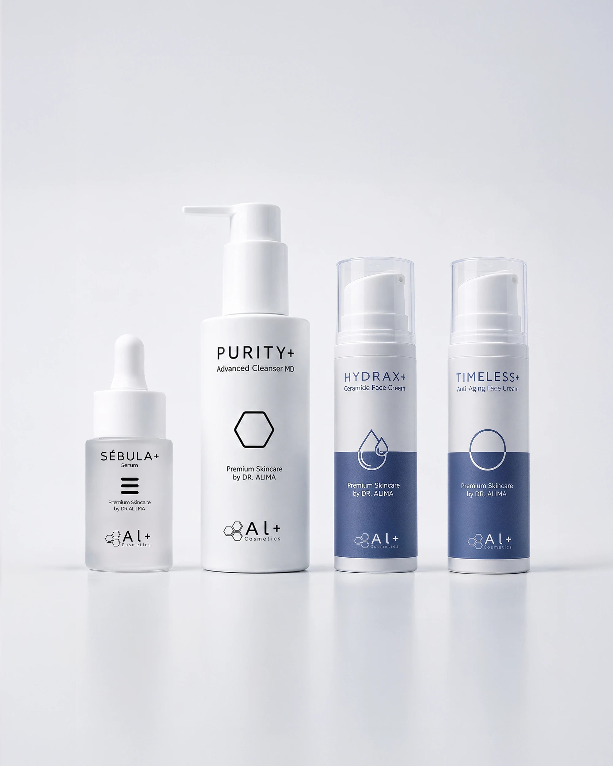 Core+ | Пълната рутина на д - р Алекс - Al+ Cosmetics - Цялостна бариерна AM/PM рутина | 225 ML