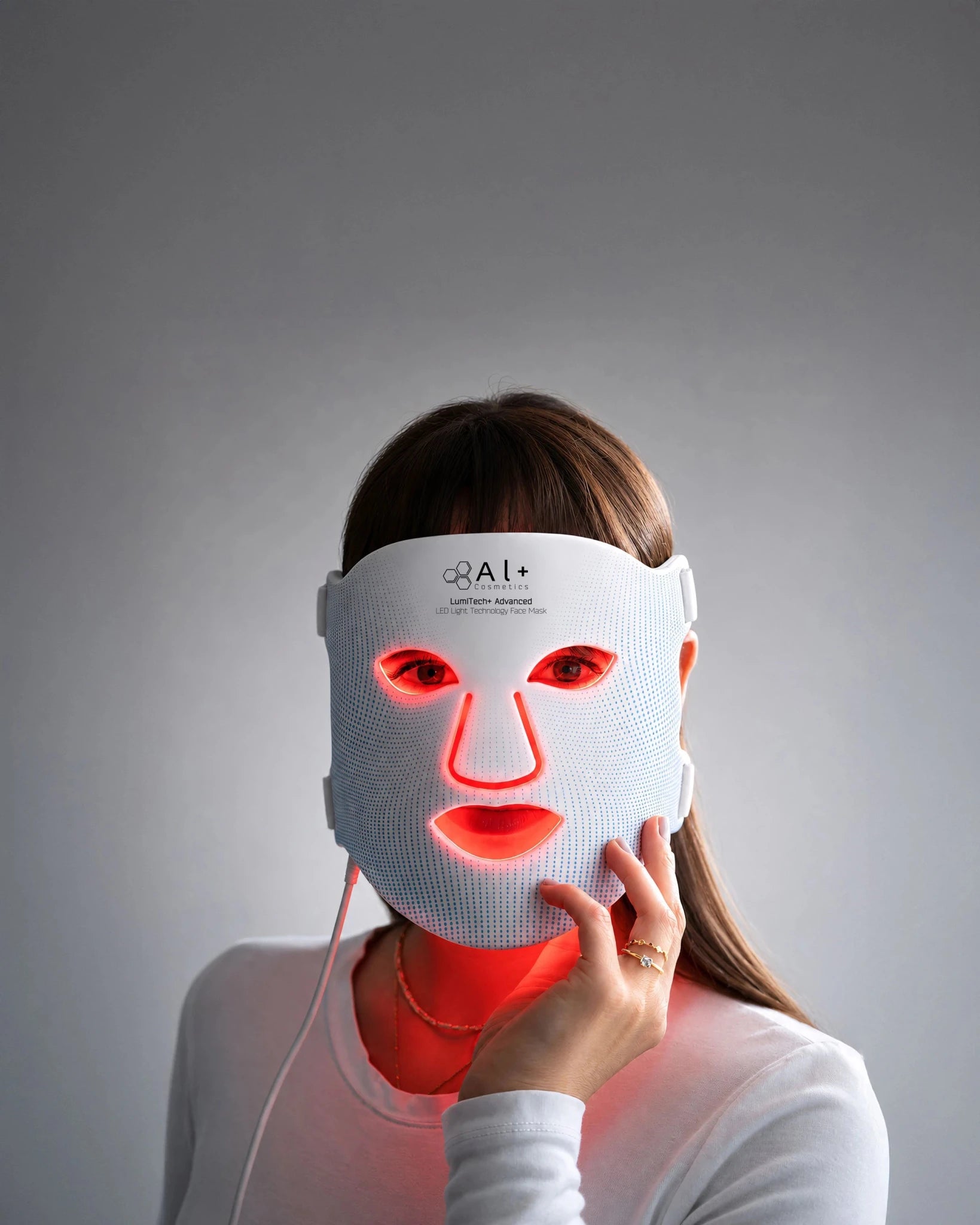 LumiTech+ Advanced LED v2.0 - Al+ Cosmetics - LED маска за лице | 280 диода · 4 режима
