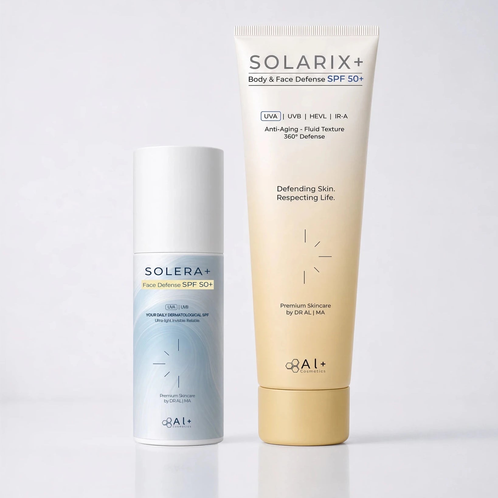 Solar Ritual+ | SPF рутина за лице и тяло - Al+ Cosmetics - SPF рутина | 200 ML + подарък