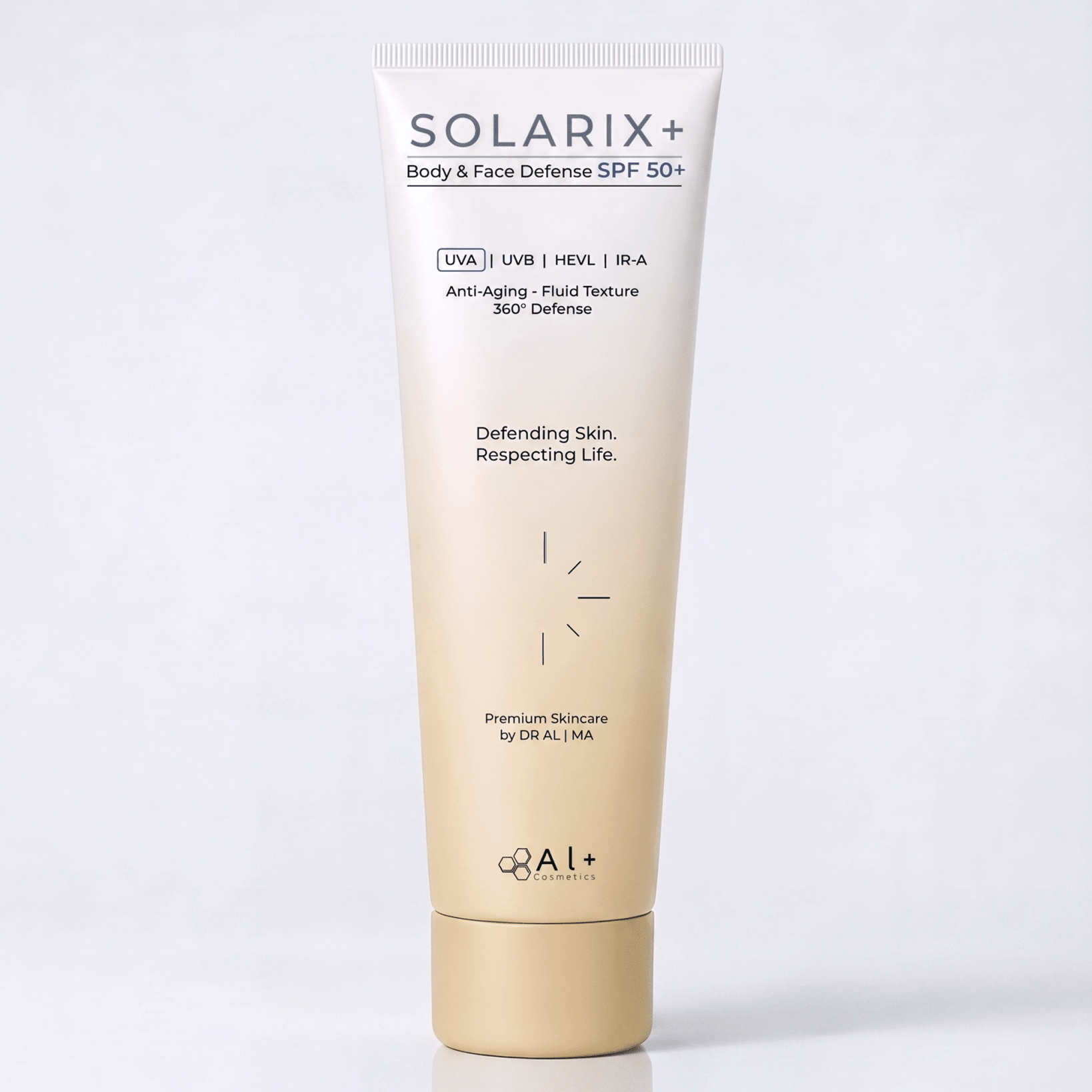 SOLARIX+ Body Defense SPF 50+ - Al+ Cosmetics - Body & face SPF флуид | 150 ML