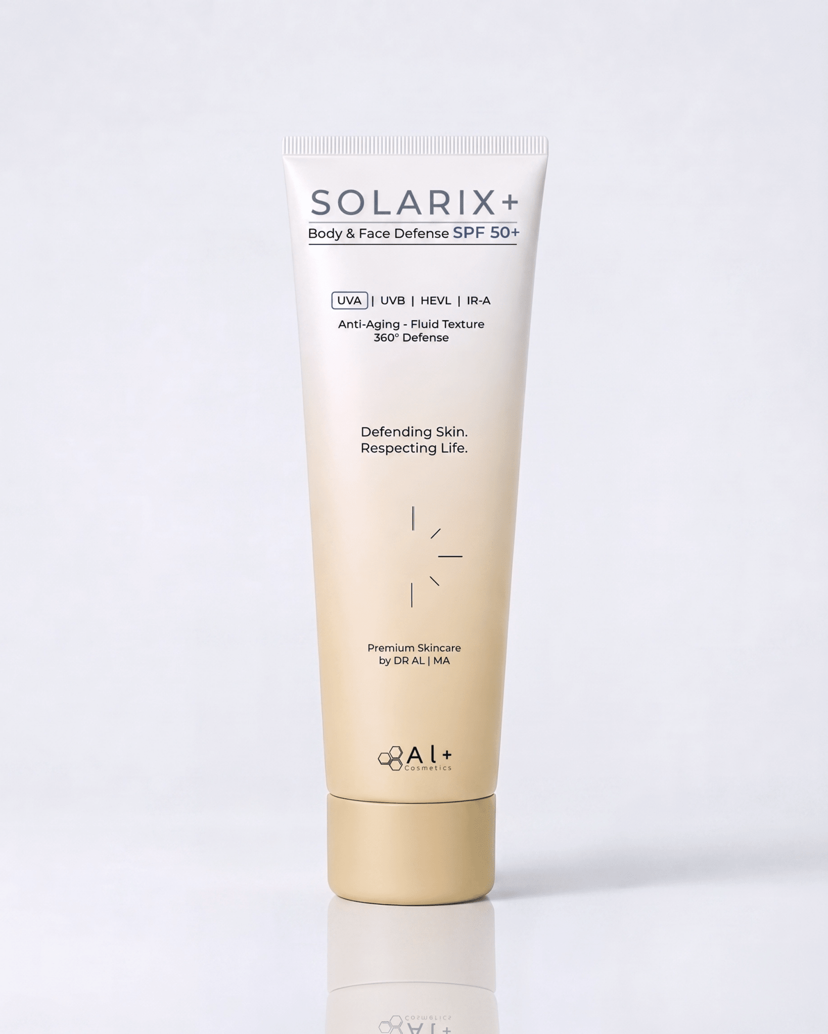 SOLARIX+ Body Defense SPF 50+ - Al+ Cosmetics - Body & face SPF флуид | 150 ML