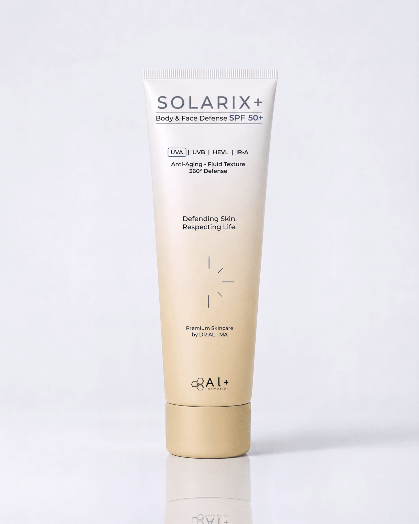 SOLARIX+ Body Defense SPF 50+ - Al+ Cosmetics - Body & face SPF флуид | 150 ML