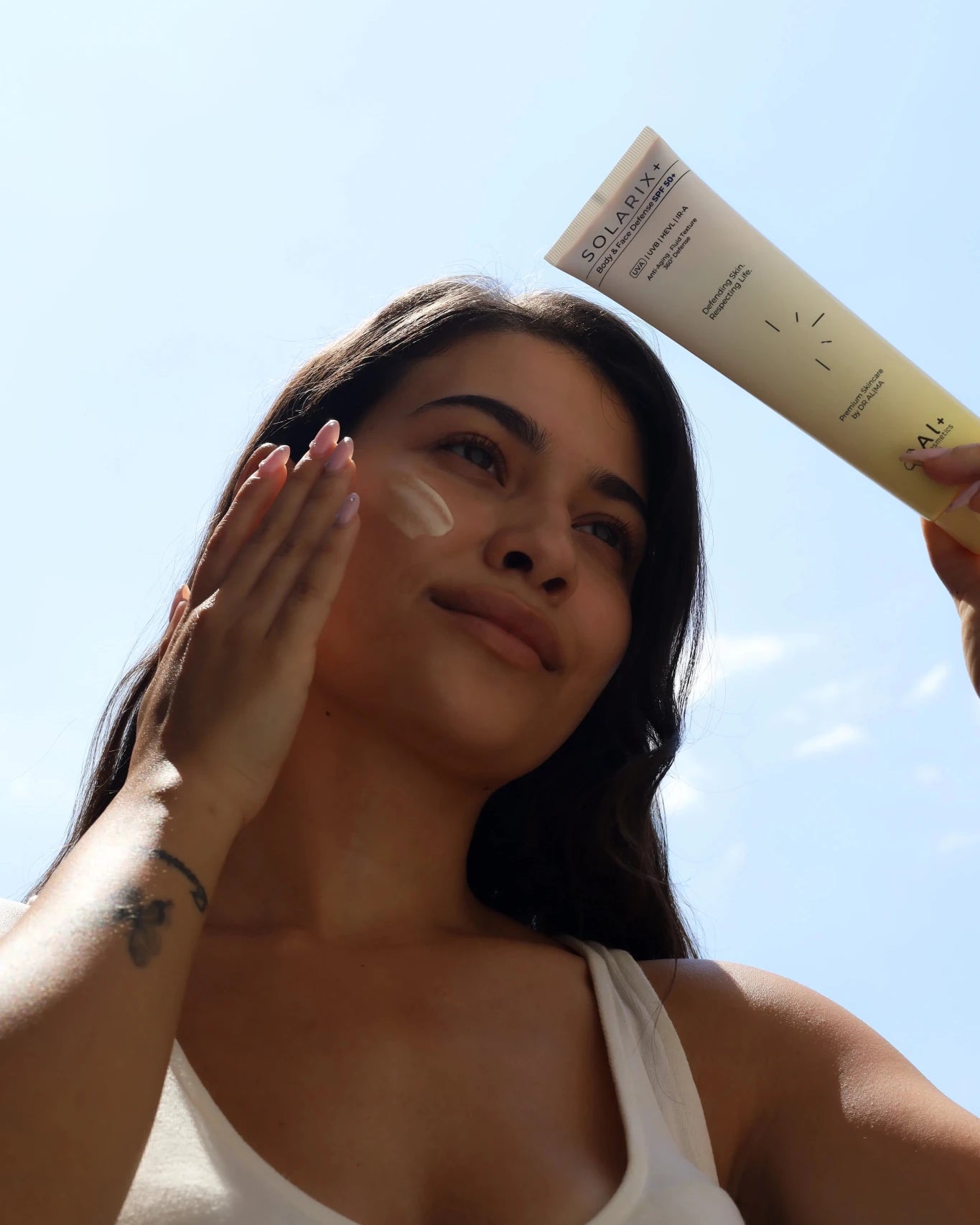 SOLARIX+ Body & Face Defense SPF 50+ - Al+ Cosmetics - Body & face SPF флуид | 150 ML