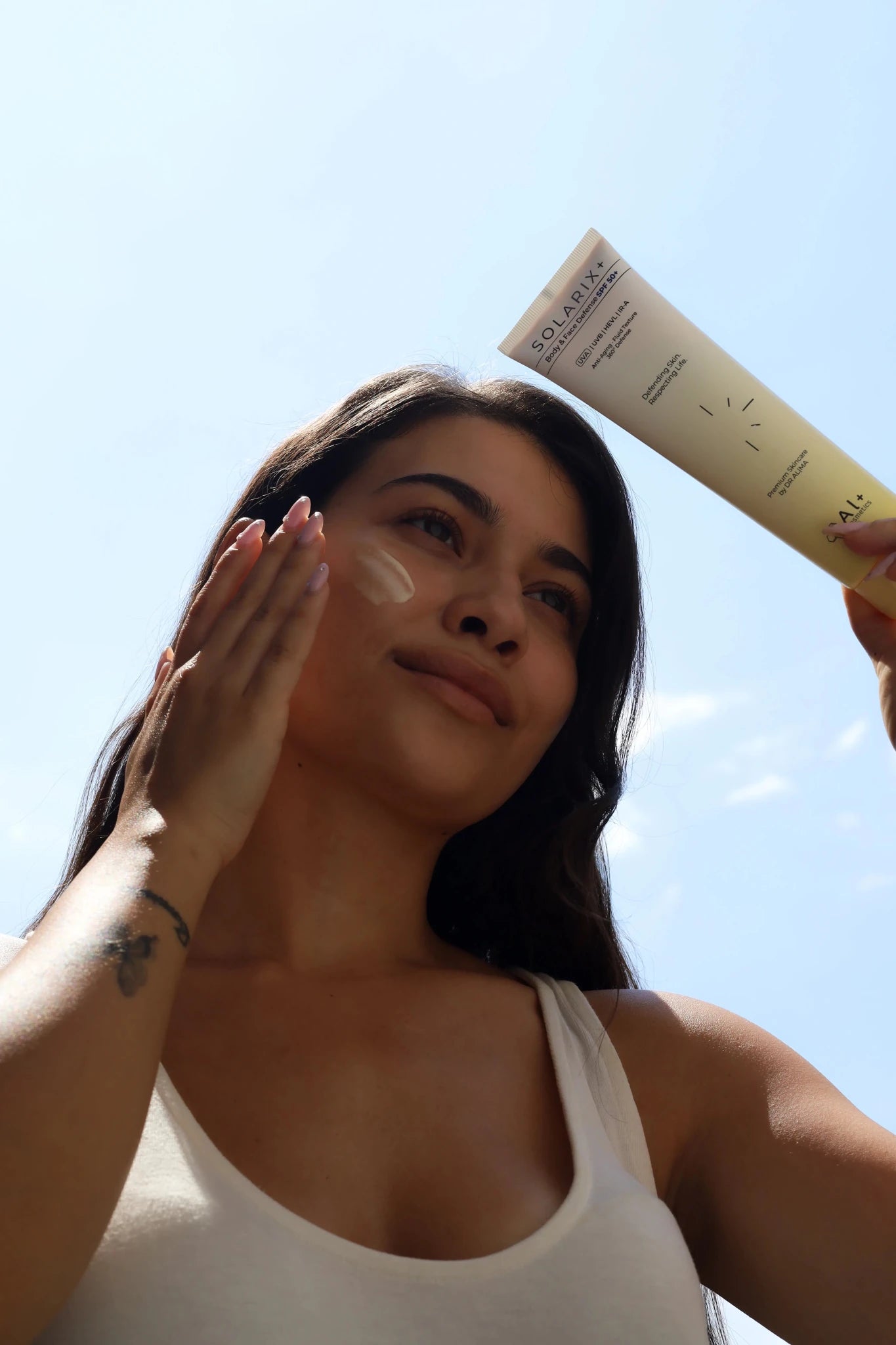SOLARIX+ Body & Face Defense SPF 50+ - Al+ Cosmetics - Body & face SPF флуид | 150 ML
