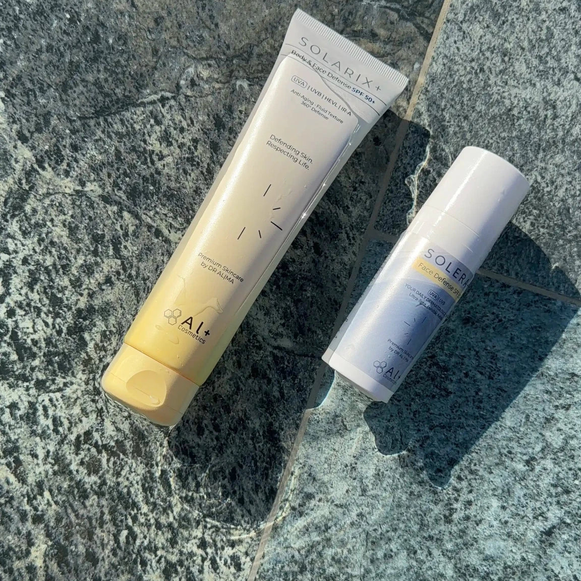 SOLARIX+ Body & Face Defense SPF 50+ - Al+ Cosmetics - Body & face SPF флуид | 150 ML