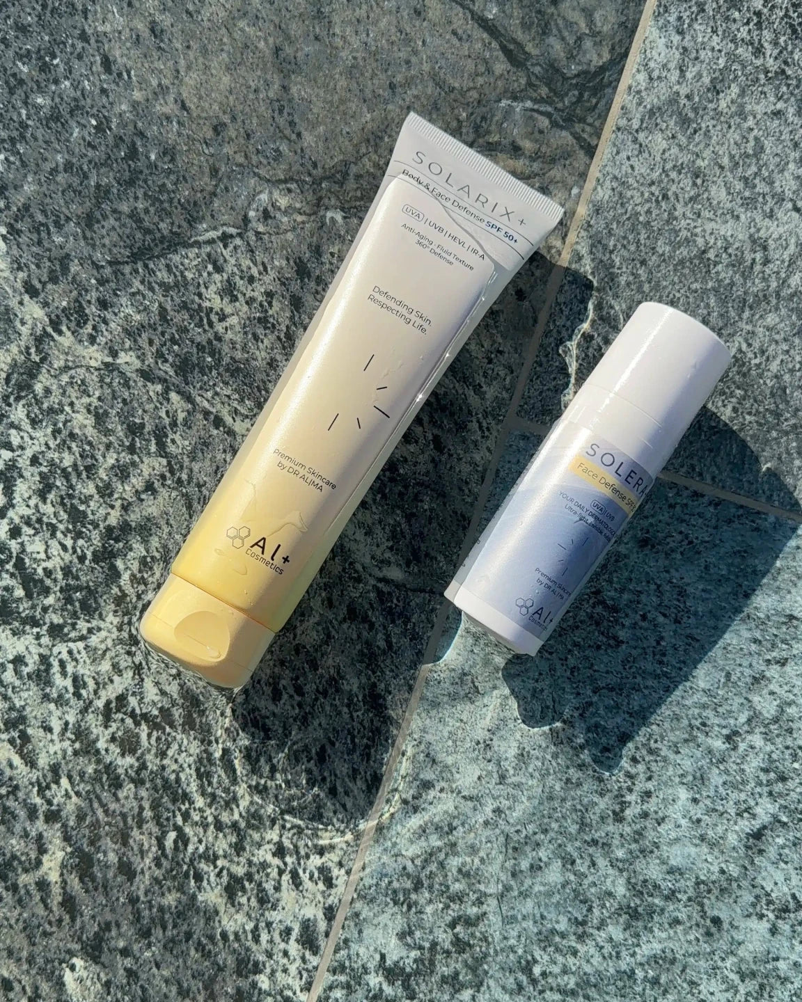 SOLARIX+ Body & Face Defense SPF 50+ - Al+ Cosmetics - Body & face SPF флуид | 150 ML
