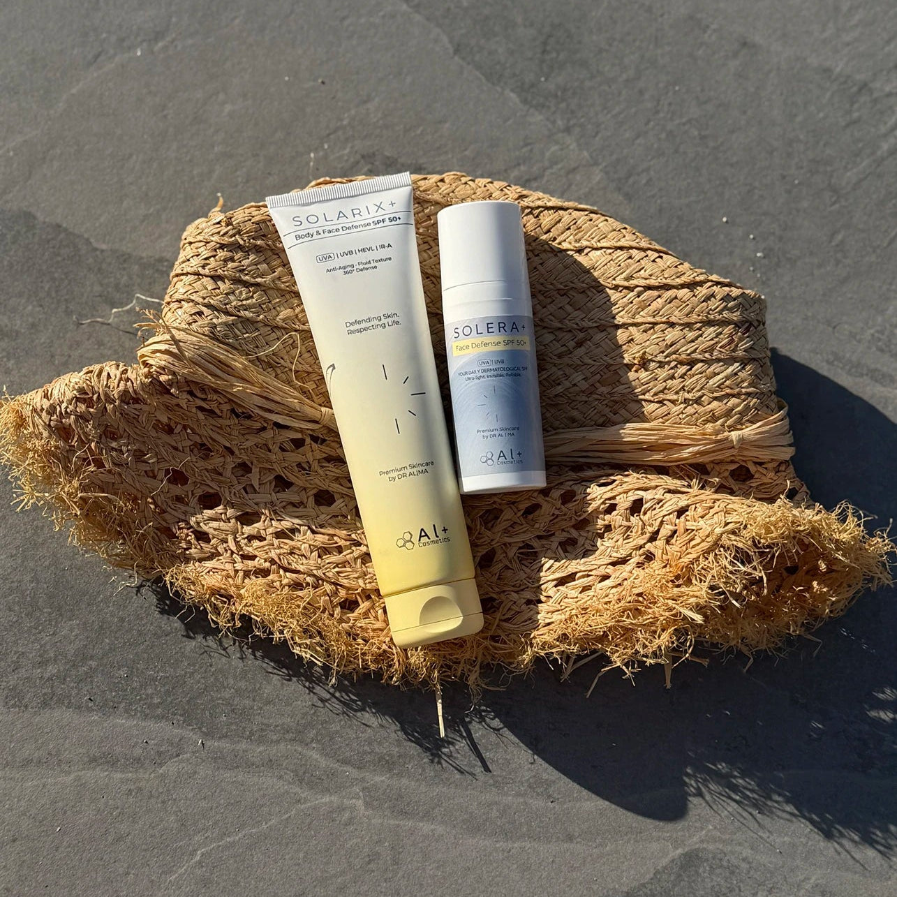 SOLARIX+ Body & Face Defense SPF 50+ - Al+ Cosmetics - Body & face SPF флуид | 150 ML