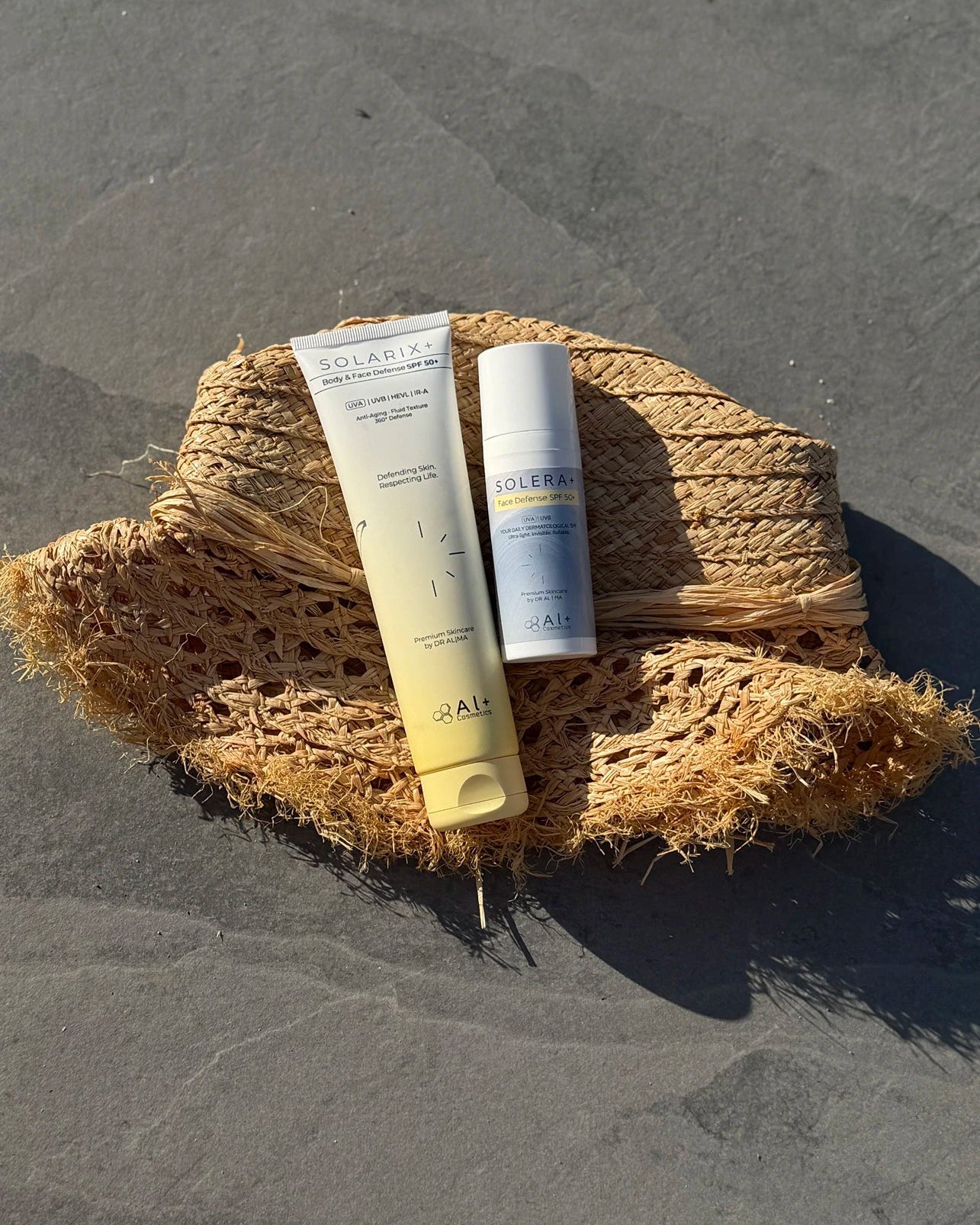 SOLARIX+ Body & Face Defense SPF 50+ - Al+ Cosmetics - Body & face SPF флуид | 150 ML