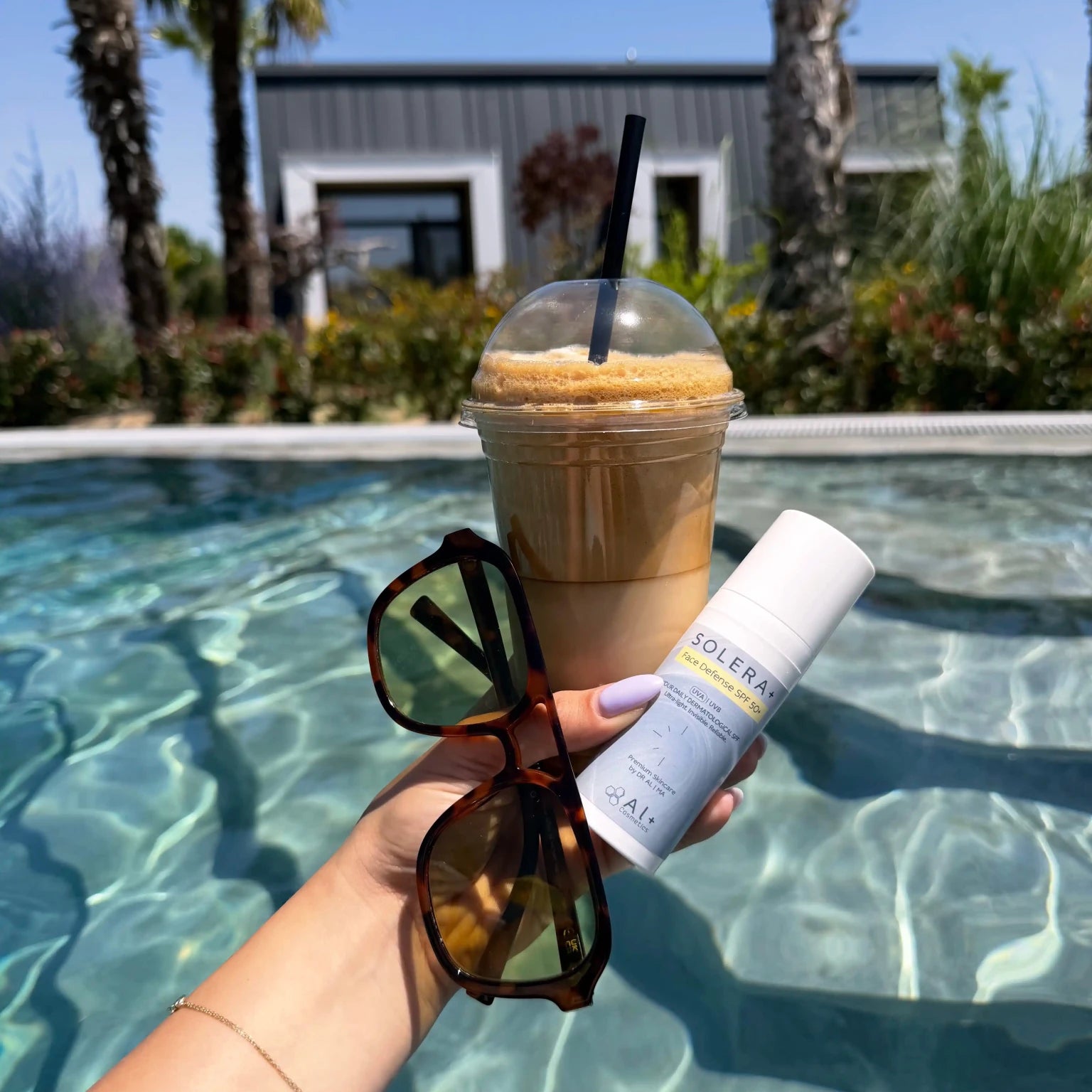 SOLERA+ Face Defense SPF 50+ - Al+ Cosmetics - Face SPF флуид | 50 ML