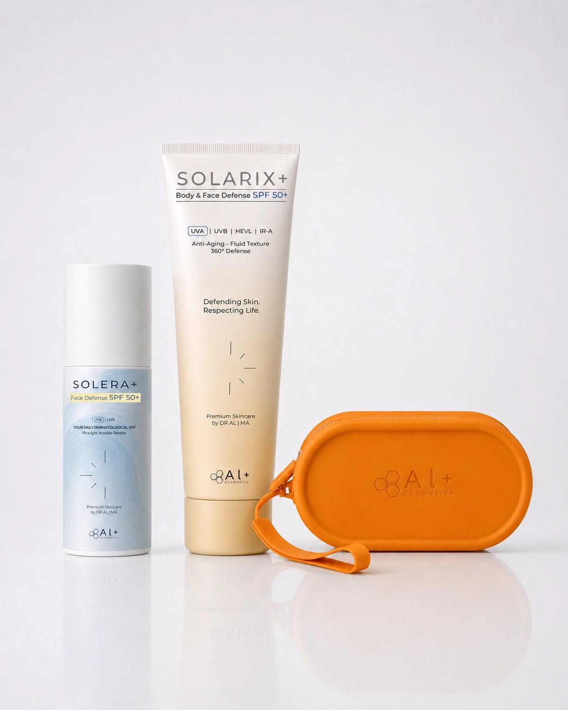 SunCare+ Travel Pouch - Al+ Cosmetics - Силиконов travel pouch | 1 брой